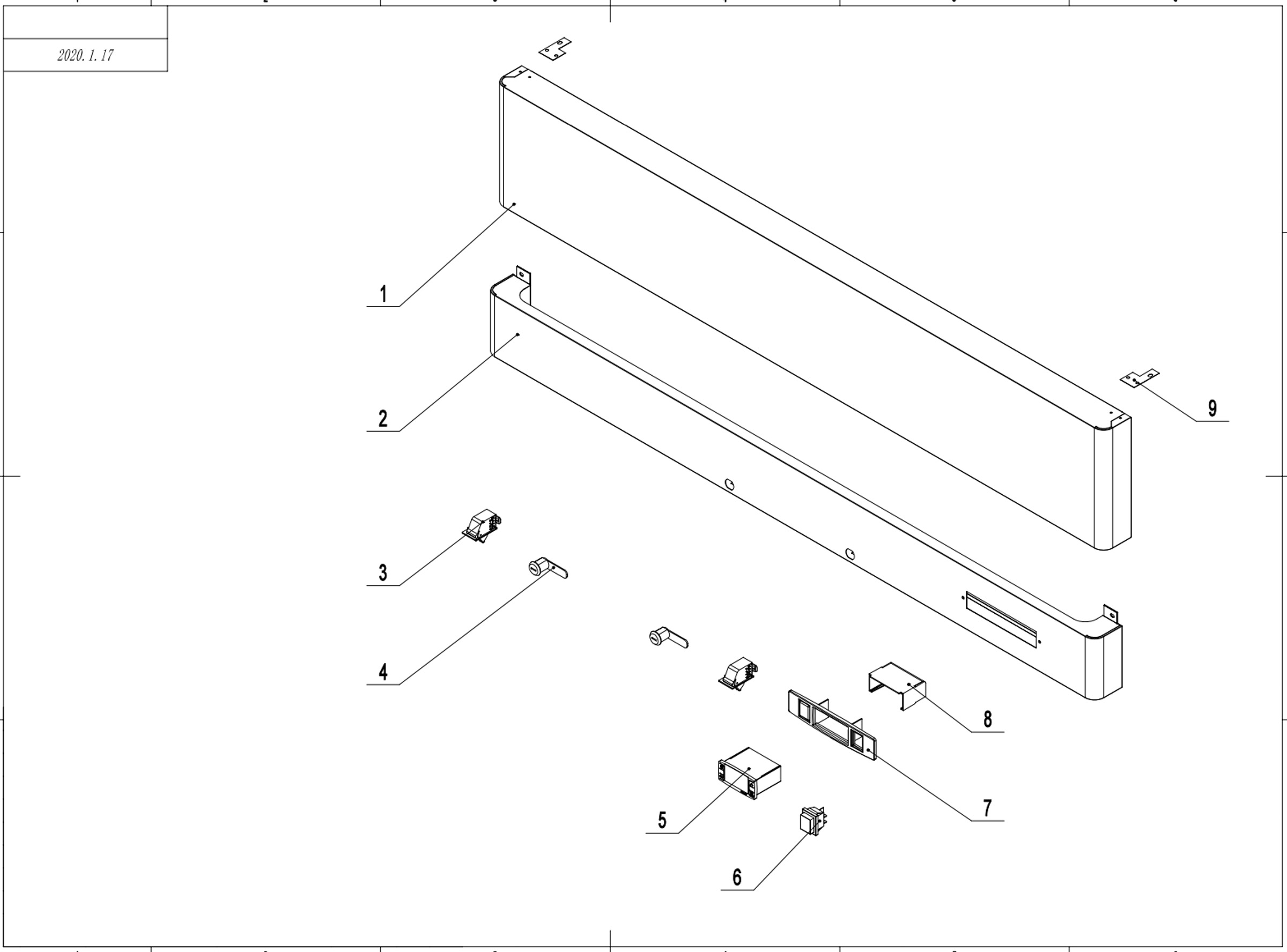 Version 1 - Motor Cover Assembly Version 1 - Motor Cover Assembly